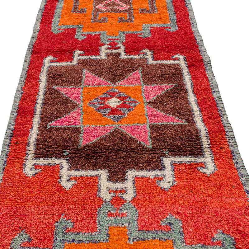 Alfombra Vintage de pasillo - 100 cm x 326 cm - K0074669
