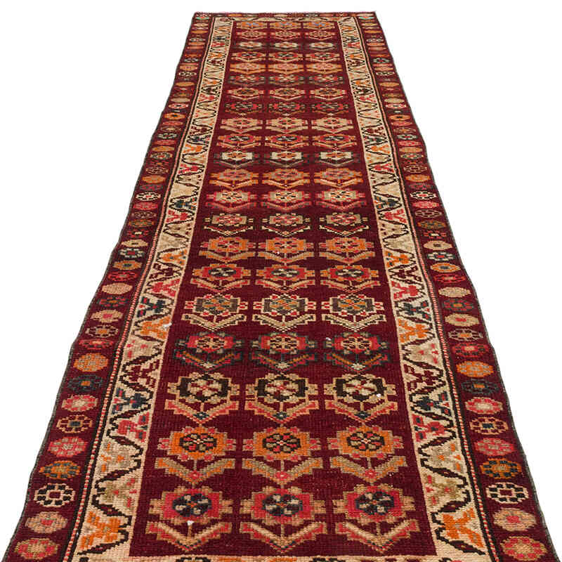 Vintage Tribal Runner Rug - 2' 9" x 11' 2" (33" x 134") - K0074679