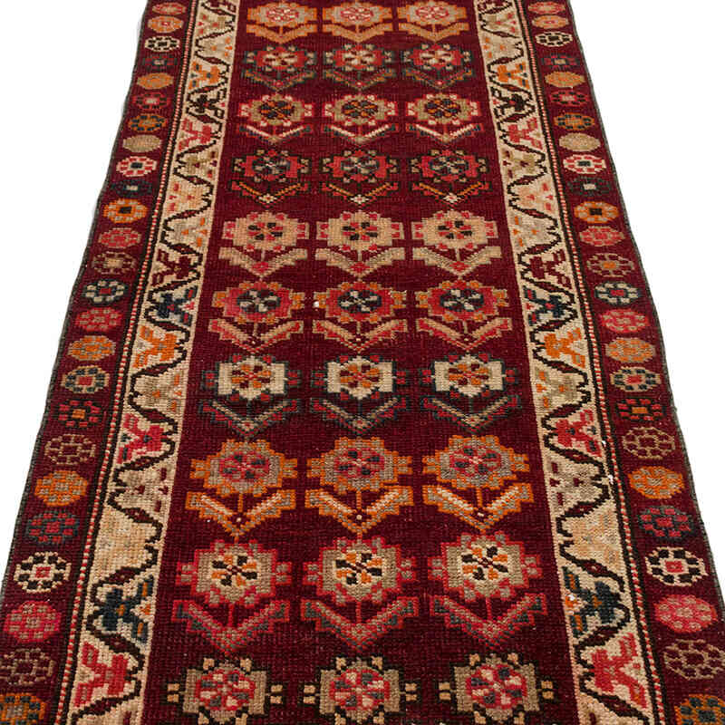 Vintage Tribal Runner Rug - 2' 9" x 11' 2" (33" x 134") - K0074679