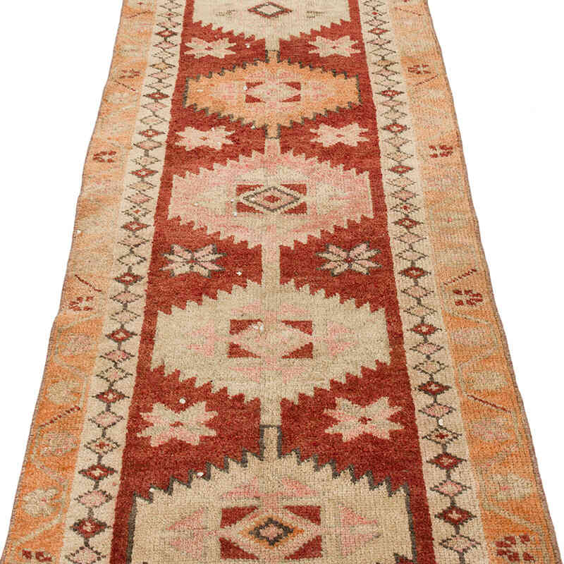 Vintage Tribal Runner Rug - 2' 5" x 10' 6" (29" x 126") - K0074681