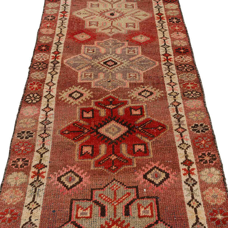 Alfombra Vintage de pasillo - 83 cm x 418 cm - K0074682