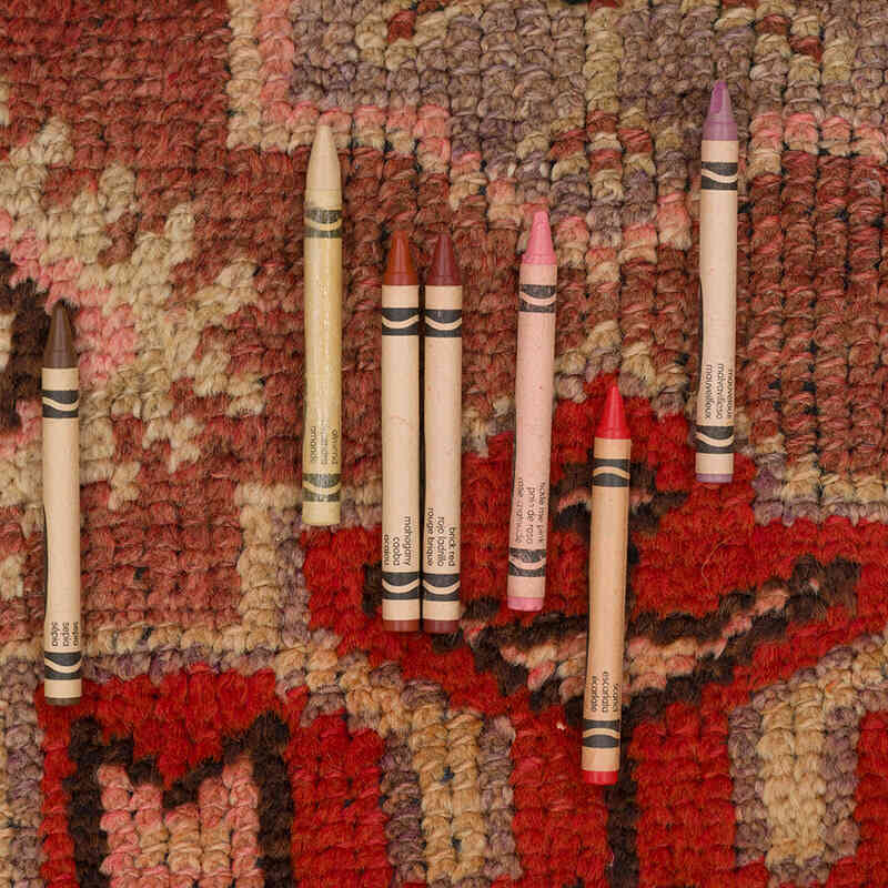 Alfombra Vintage de pasillo - 83 cm x 418 cm - K0074682