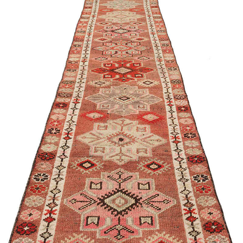 Alfombra Vintage de pasillo - 83 cm x 418 cm - K0074682