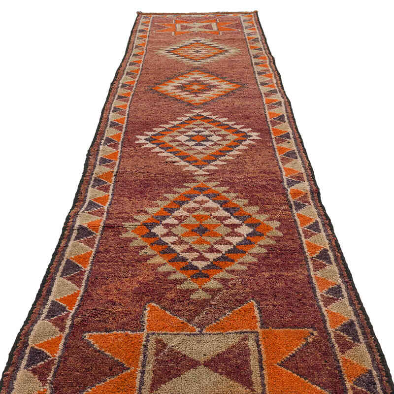 Alfombra Vintage de pasillo - 90 cm x 375 cm - K0074689