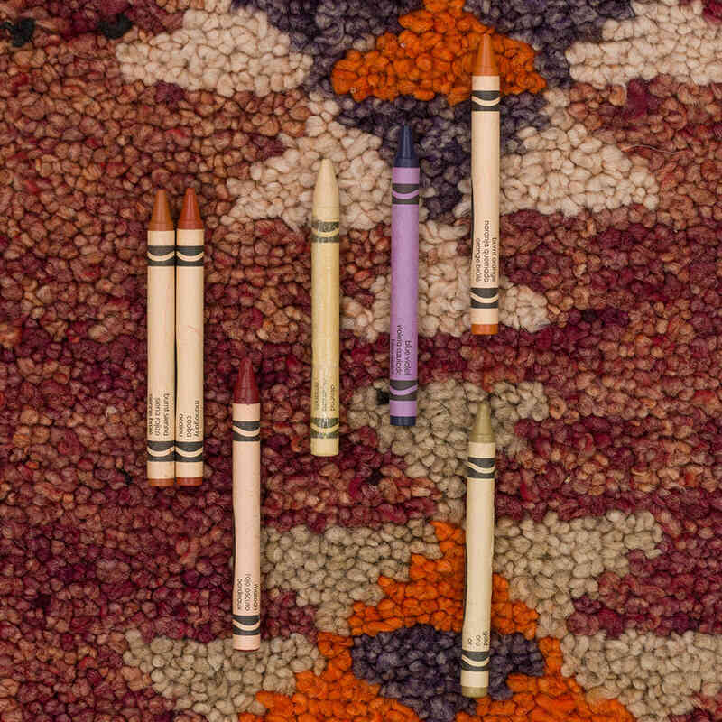 Alfombra Vintage de pasillo - 90 cm x 375 cm - K0074689