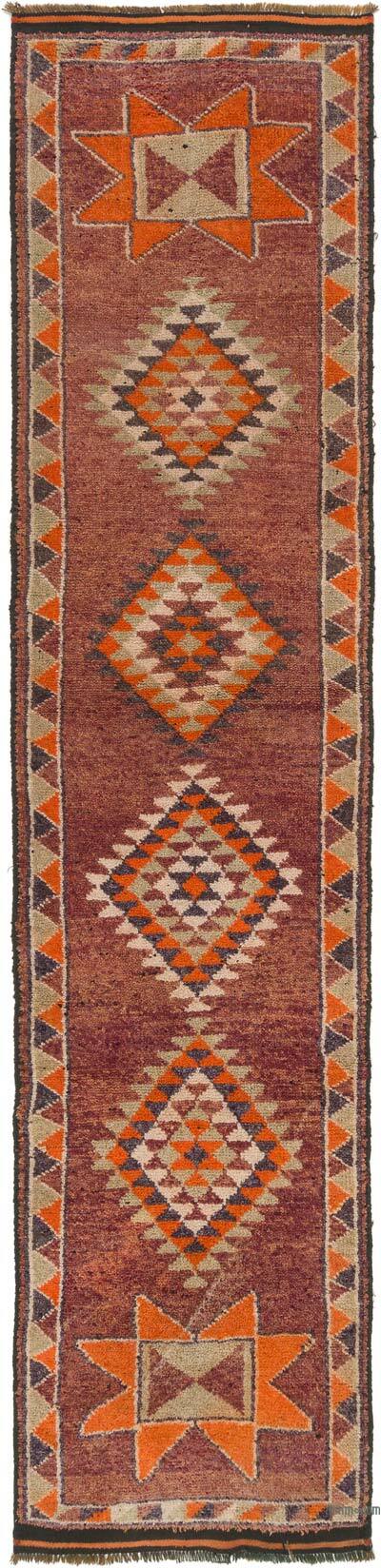 Alfombra Vintage de pasillo - 90 cm x 375 cm