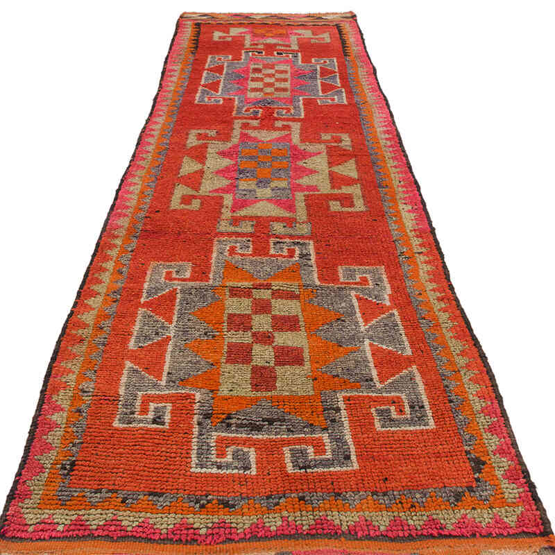 Vintage Anadolu Yolluk - 95 cm x 352 cm - K0074690