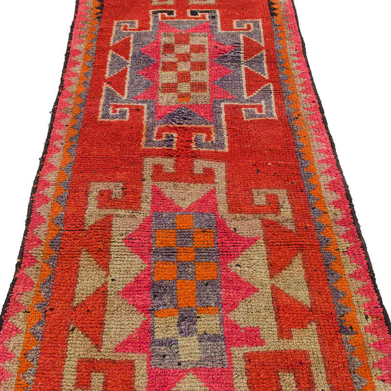 Vintage Anadolu Yolluk - 95 cm x 352 cm - K0074690
