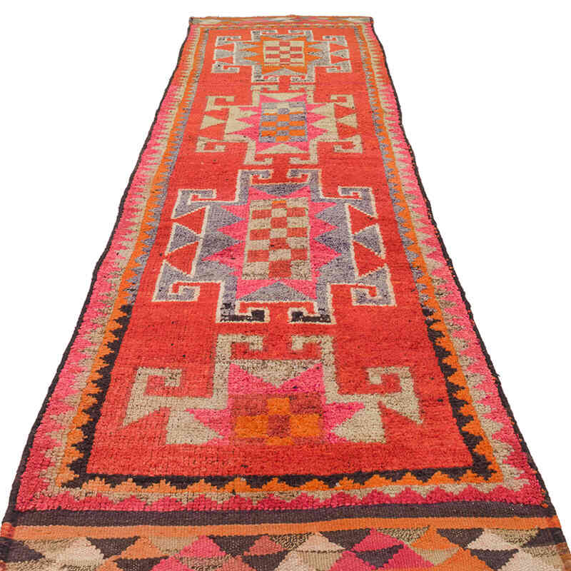 Vintage Anadolu Yolluk - 95 cm x 352 cm - K0074690