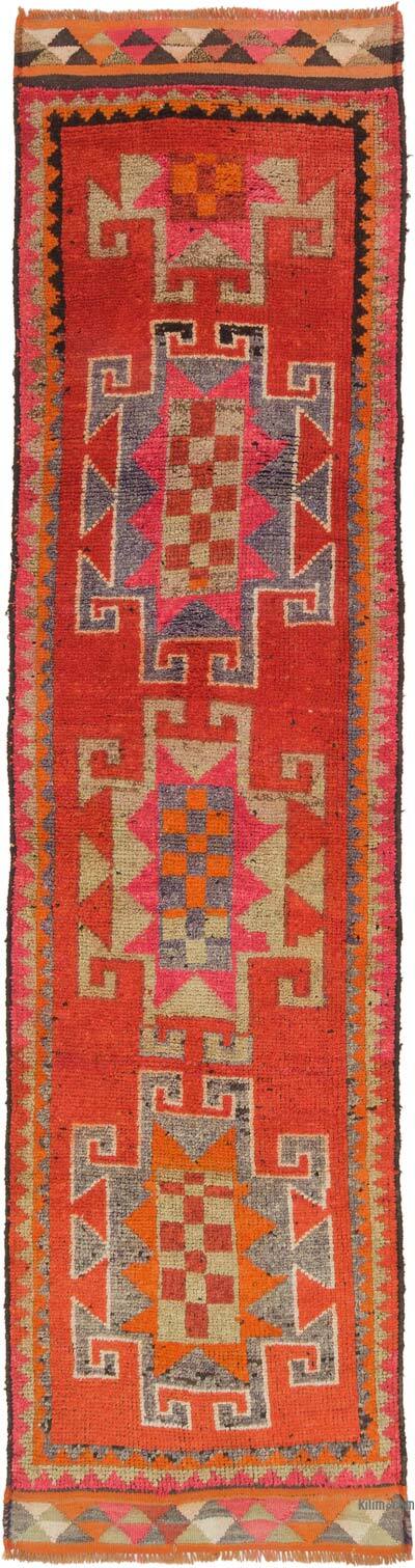 Vintage Anadolu Yolluk - 95 cm x 352 cm