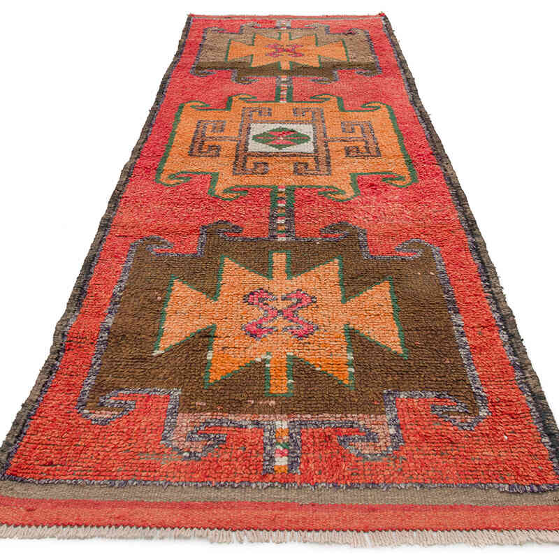 Vintage Anadolu Yolluk - 105 cm x 321 cm - K0074691