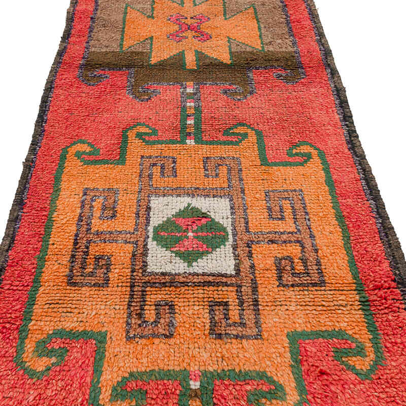 Vintage Anadolu Yolluk - 105 cm x 321 cm - K0074691