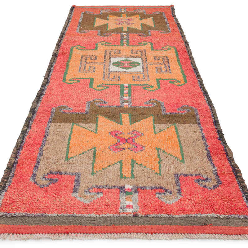 Vintage Anadolu Yolluk - 105 cm x 321 cm - K0074691