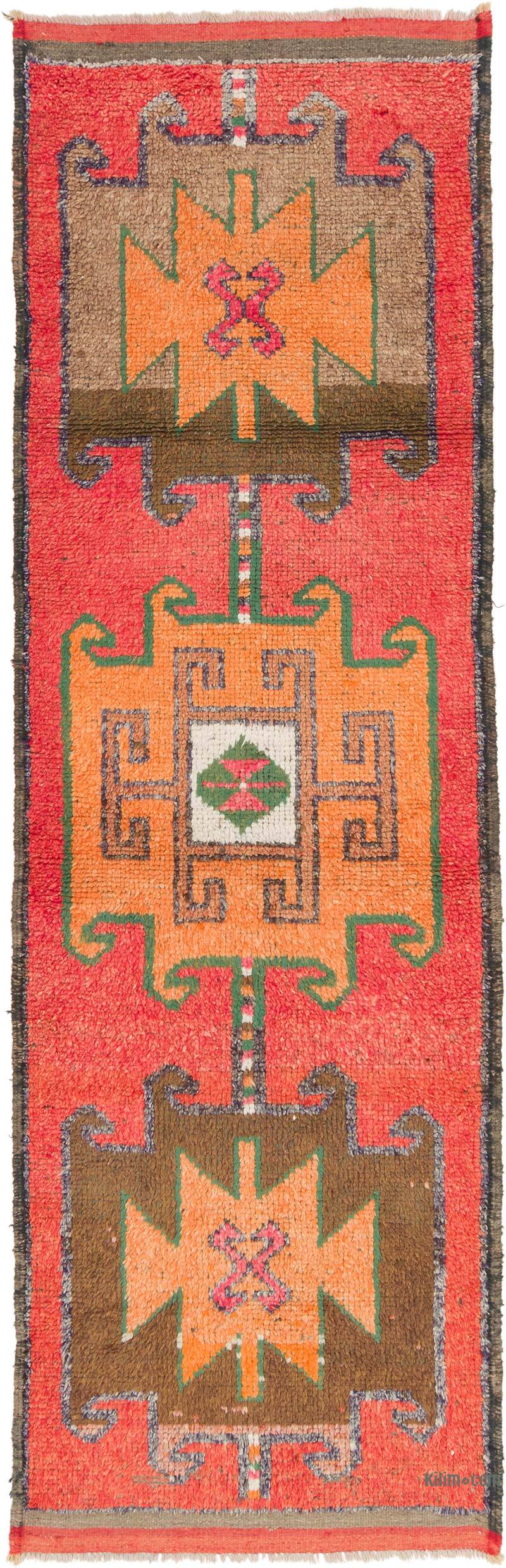 Vintage Anadolu Yolluk - 105 cm x 321 cm - K0074691
