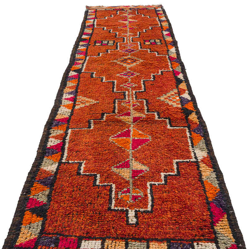 Alfombra Vintage de pasillo - 86 cm x 352 cm - K0074692