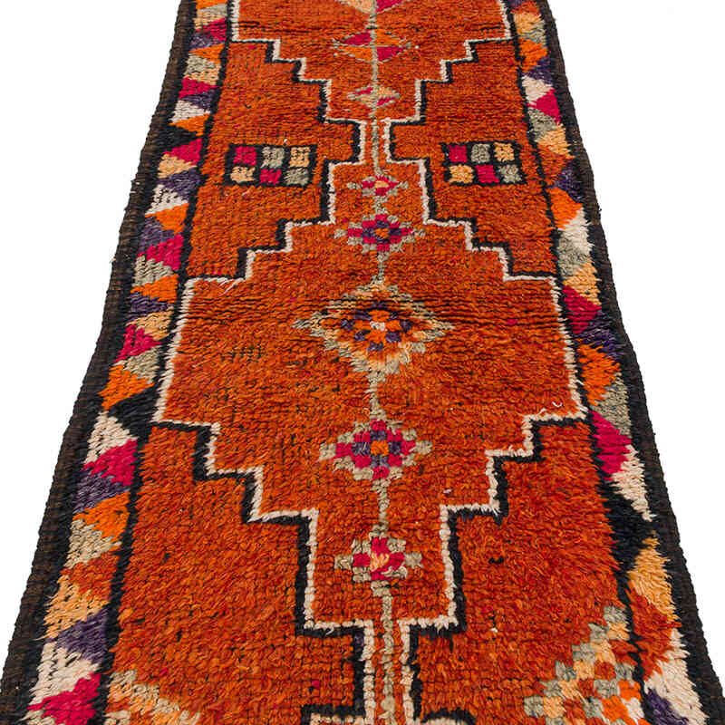 Alfombra Vintage de pasillo - 86 cm x 352 cm - K0074692