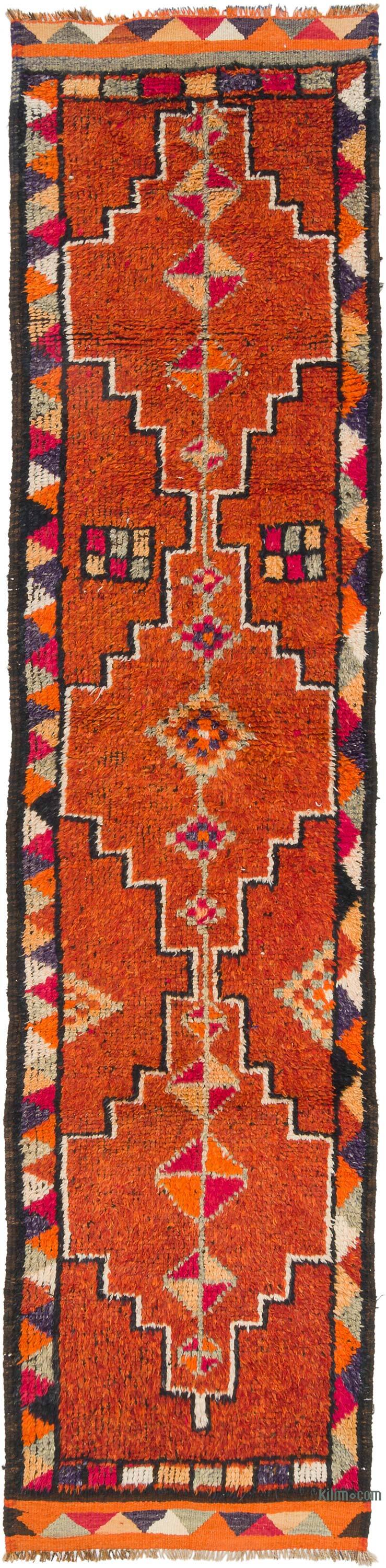 Alfombra Vintage de pasillo - 86 cm x 352 cm - K0074692