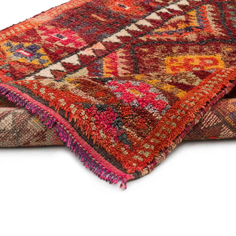Vintage Tribal Runner Rug - 2' 10" x 10' 6" (34" x 126") - K0074693