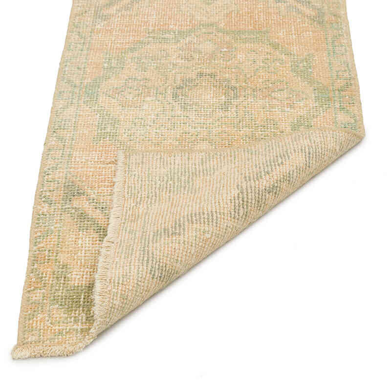 Alfombra Vintage Turca Anudada a Mano - 49 cm x 97 cm - K0074707