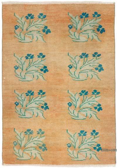 Alfombra Vintage Turca Anudada a Mano - 68 cm x 94 cm