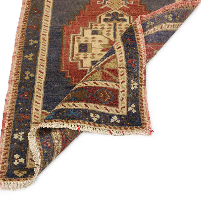 Vintage Turkish Hand-Knotted Rug - 1' 10" x 2' 11" (22" x 35") - K0074726