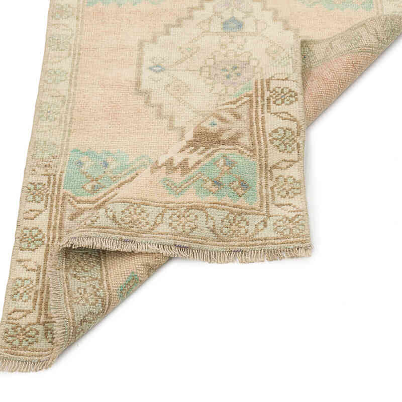 Vintage Turkish Hand-Knotted Rug - 1' 10" x 3' 1" (22" x 37") - K0074749