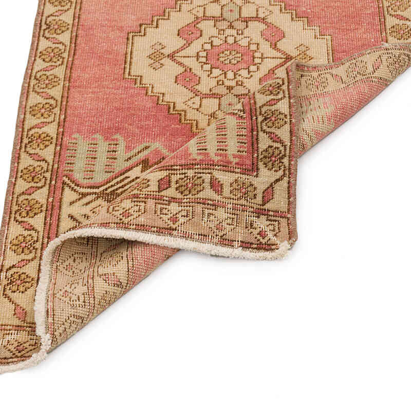 El Dokuma Vintage Halı - 49 cm x 96 cm - K0074761