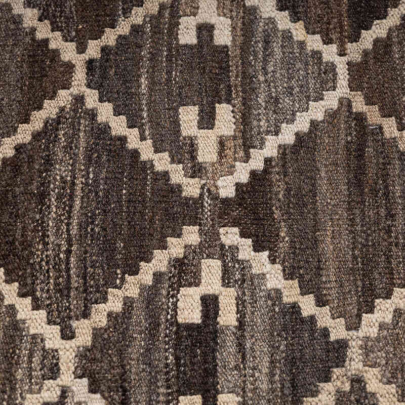 New Hand-Woven Kilim Rug - 8' 8" x 9' 8" (104" x 116") - K0074776