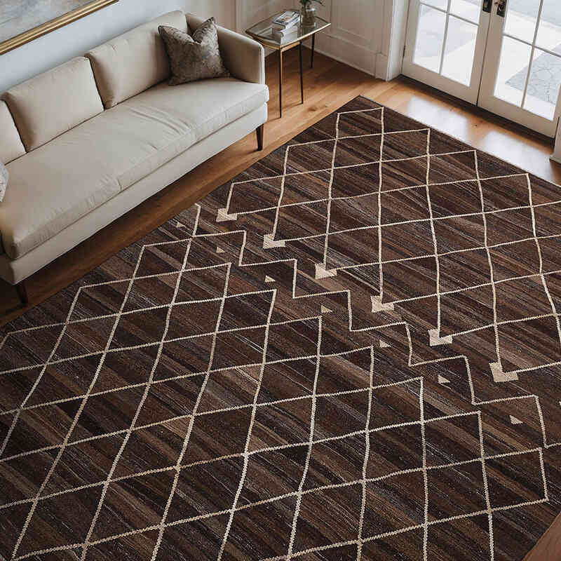 Nueva Alfombra Kilim - 264 cm x 345 cm - K0074778