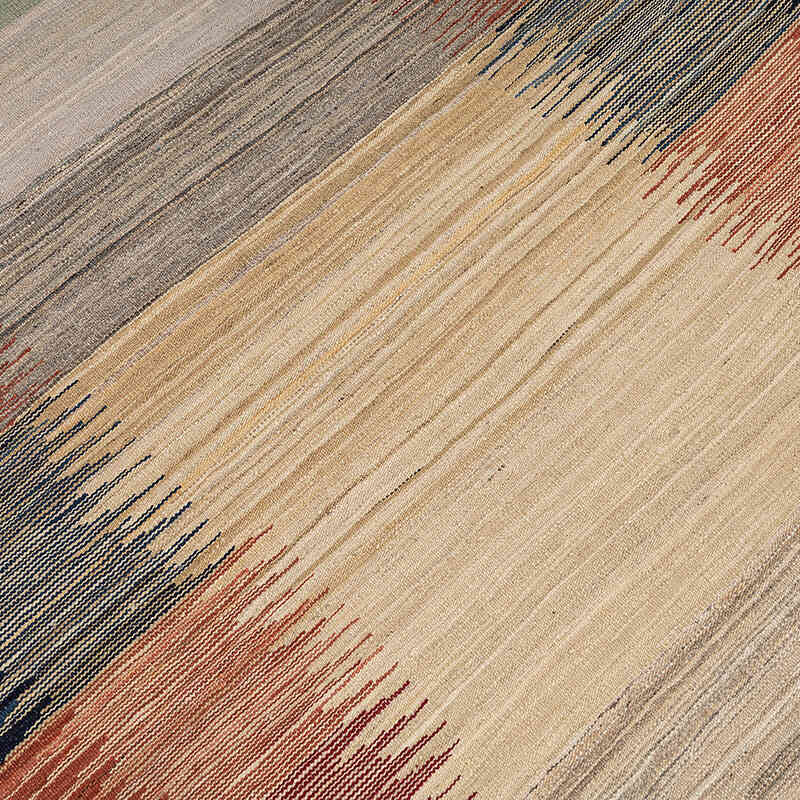 New Hand-Woven Kilim Rug - 4' 9" x 6' 9" (57" x 81") - K0074781