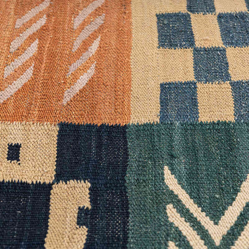 Yeni Kök Boya El Dokuma Kilim - 148 cm x 206 cm - K0074788