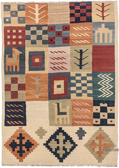 Nueva Alfombra Kilim - 148 cm x 206 cm