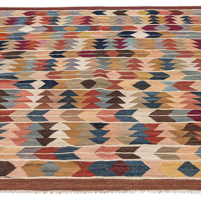 New Hand-Woven Kilim Rug - 5' 1" x 6' 4" (61" x 76") - K0074798