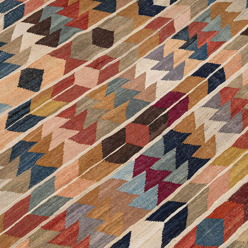 New Hand-Woven Kilim Rug - 5' 1" x 6' 4" (61" x 76") - K0074798