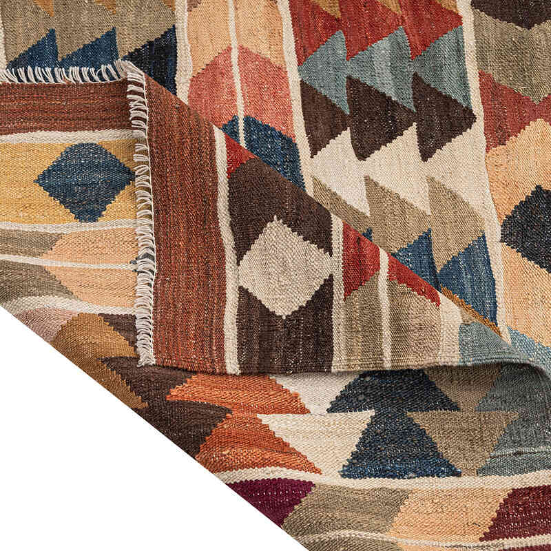 New Hand-Woven Kilim Rug - 5' 1" x 6' 4" (61" x 76") - K0074798