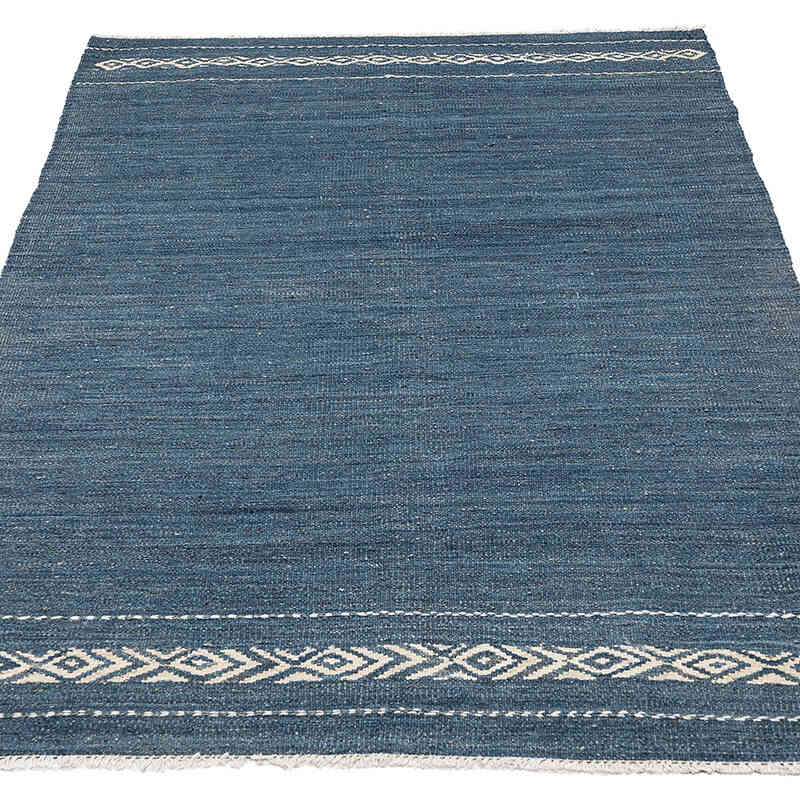 New Hand-Woven Kilim Rug - 3' 11" x 6' 3" (47" x 75") - K0074804