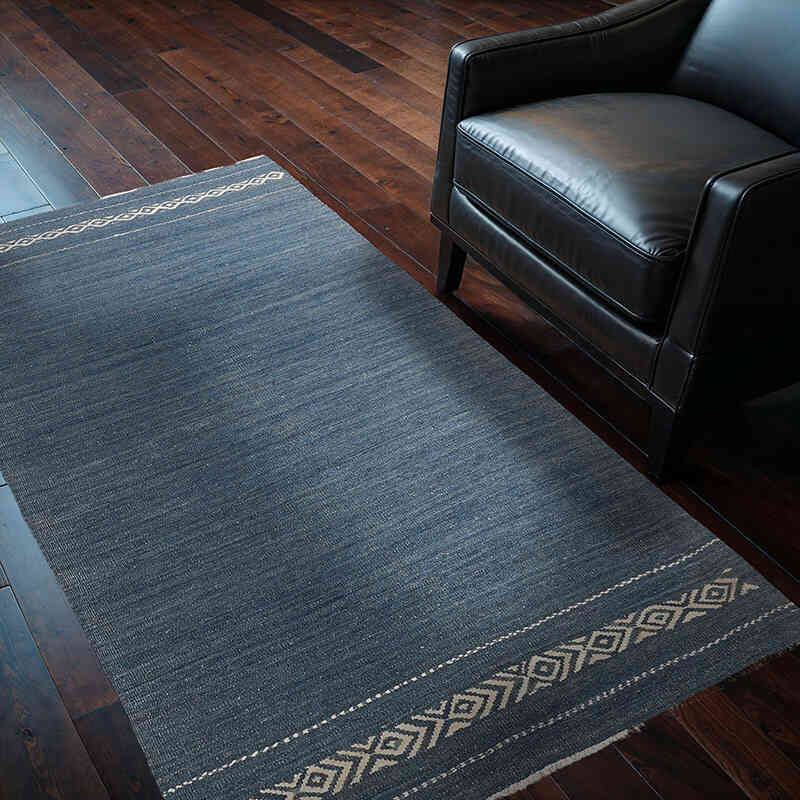 New Hand-Woven Kilim Rug - 3' 11" x 6' 3" (47" x 75") - K0074804