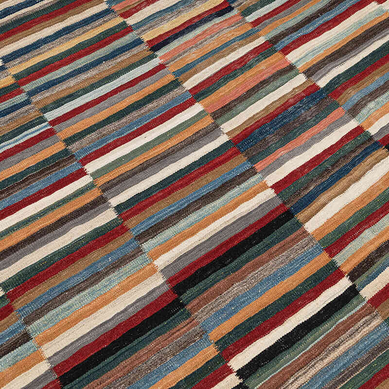 Yeni Kök Boya El Dokuma Kilim - 167 cm x 196 cm - K0074806