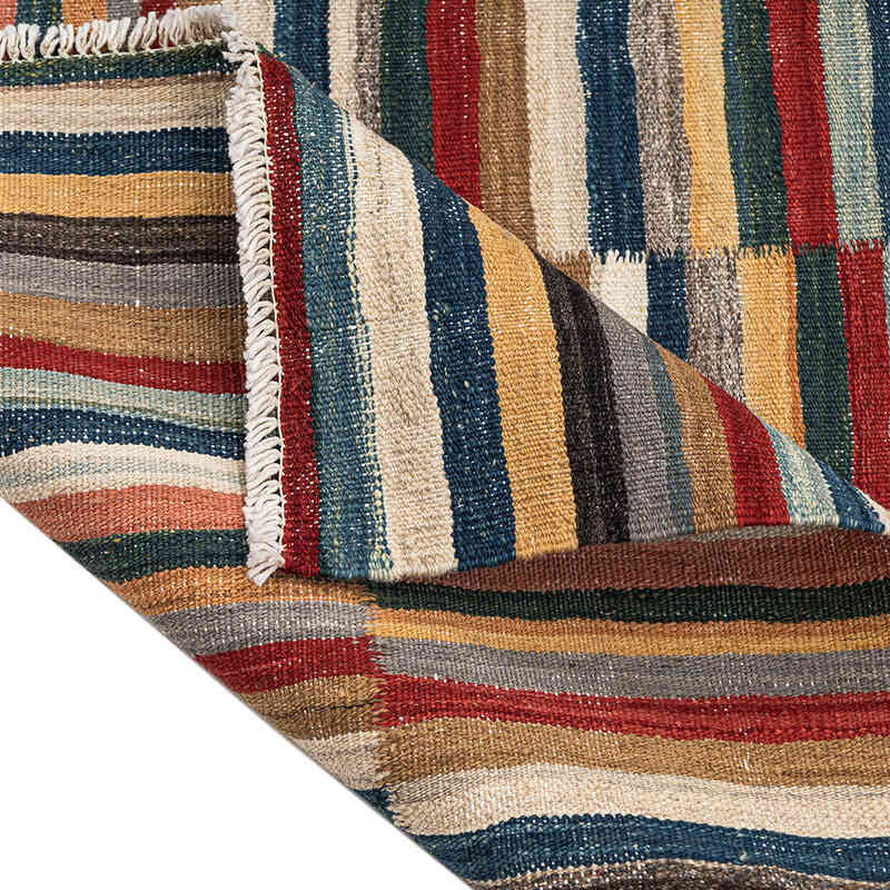 Yeni Kök Boya El Dokuma Kilim - 167 cm x 196 cm - K0074806