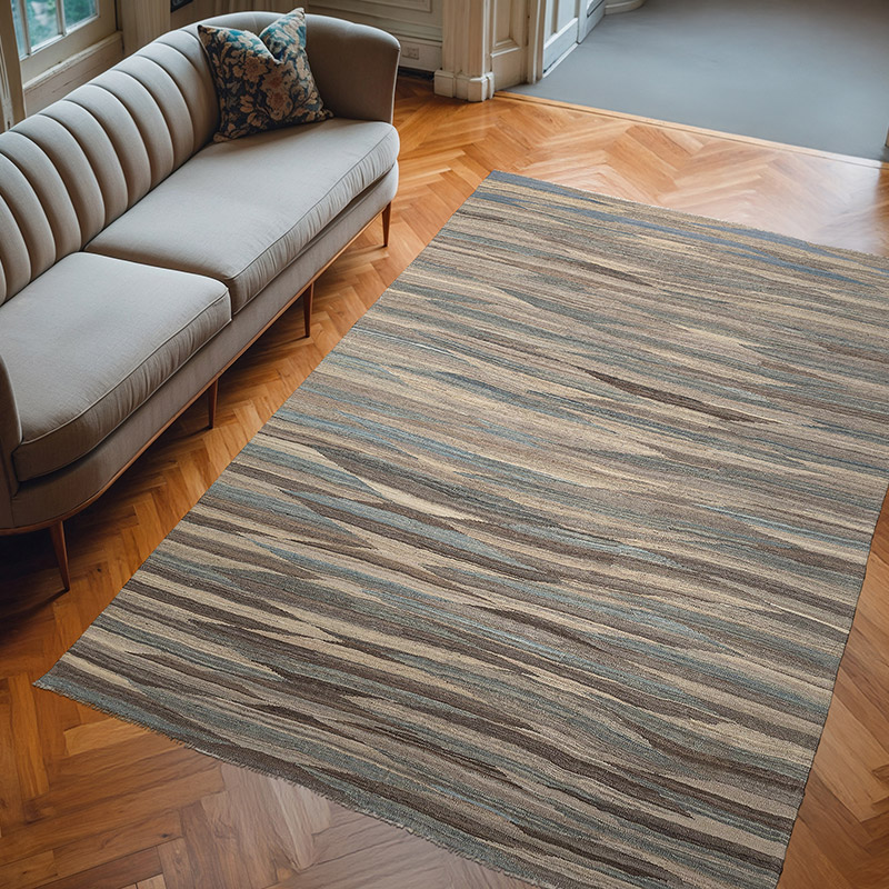 Yeni Kök Boya El Dokuma Kilim - 202 cm x 297 cm - K0074807
