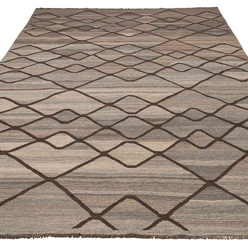 Yeni Kök Boya El Dokuma Kilim - 206 cm x 295 cm - K0074808