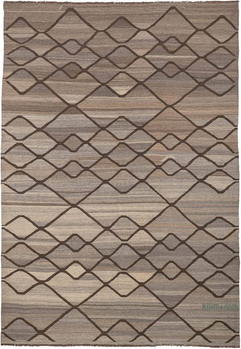 Yeni Kök Boya El Dokuma Kilim - 206 cm x 295 cm - K0074808