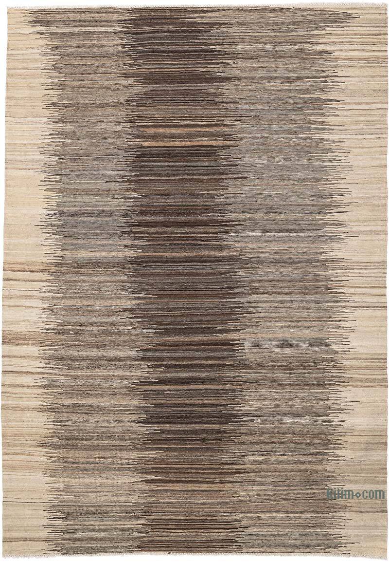 New Hand-Woven Kilim Rug - 5' 9" x 8' 1" (69" x 97") - K0074812