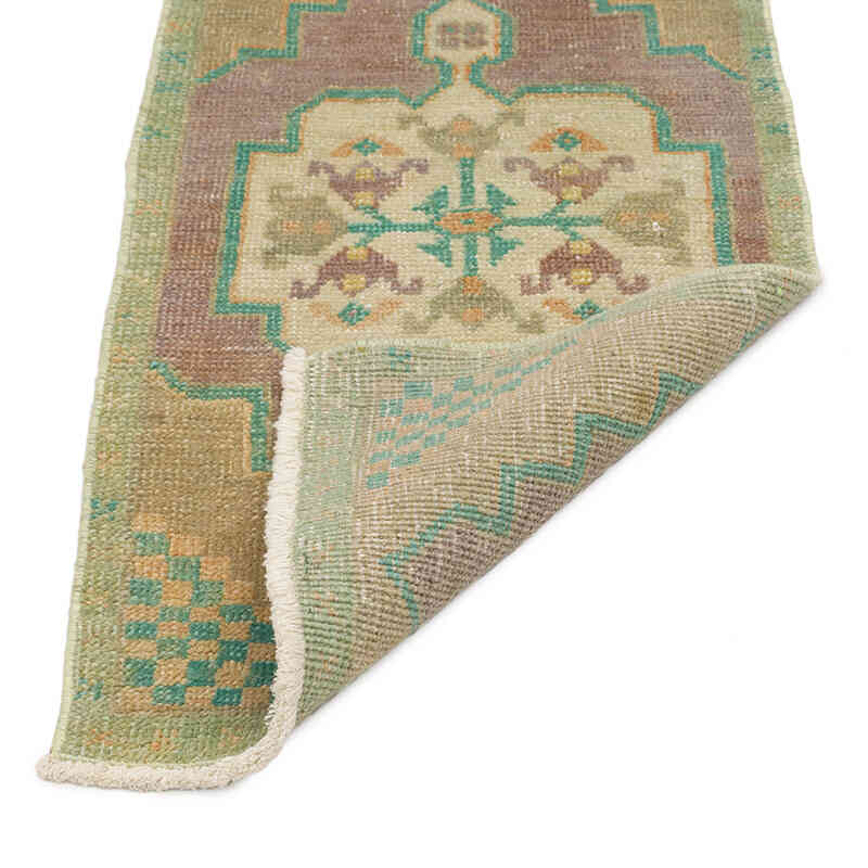 Vintage Turkish Hand-Knotted Rug - 1' 6" x 2' 11" (18" x 35") - K0074820
