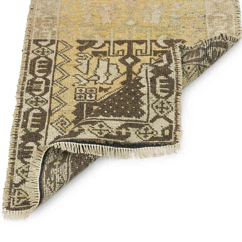 Vintage Turkish Hand-Knotted Rug - 1' 8" x 2' 9" (20" x 33") - K0074830