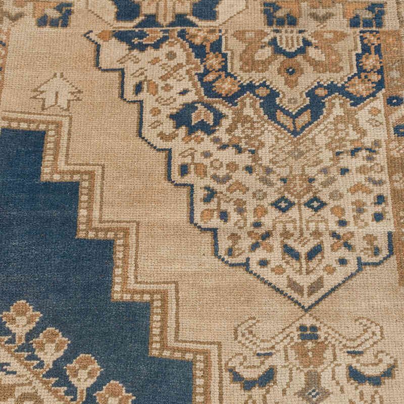 El Dokuma Vintage Halı - 54 cm x 81 cm - K0074836