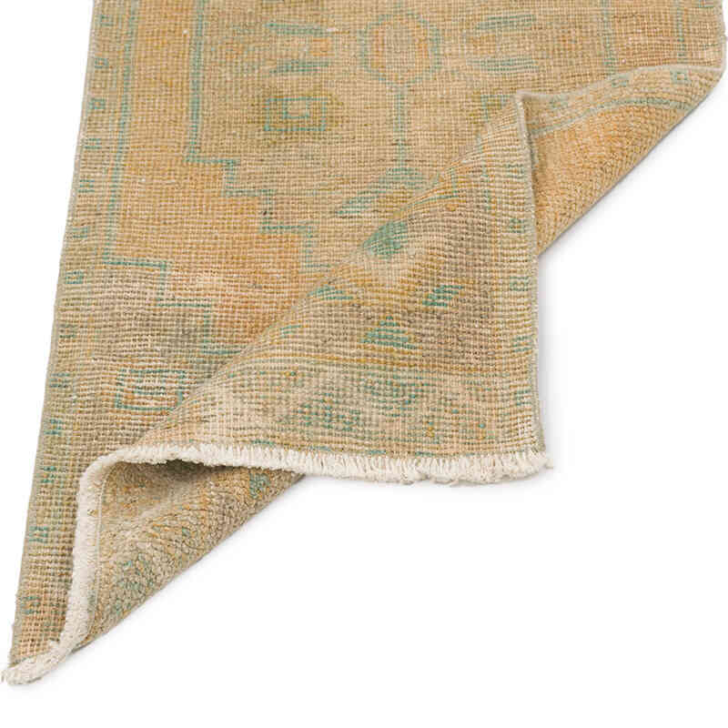 El Dokuma Vintage Halı - 50 cm x 105 cm - K0074839