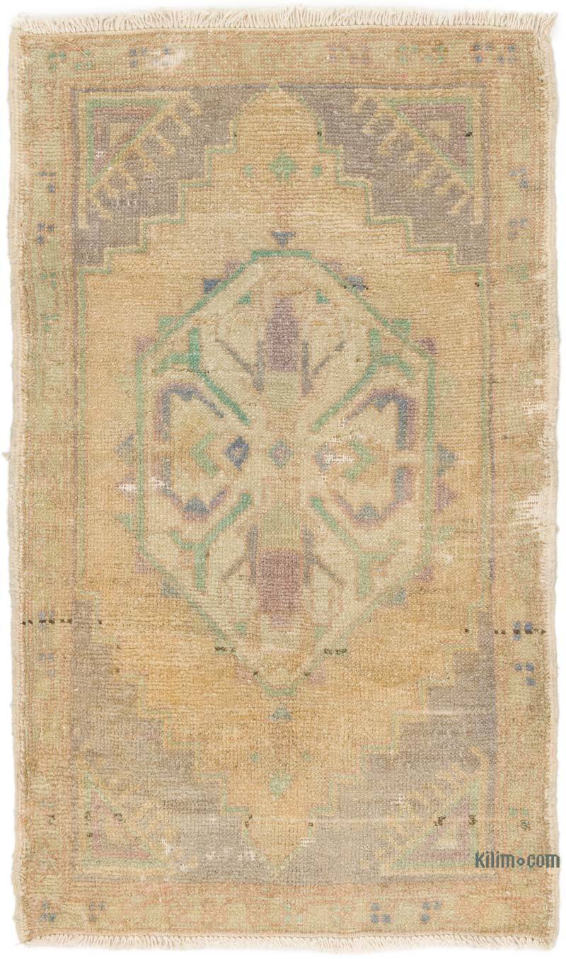Vintage Turkish Hand-Knotted Rug - 1' 11" x 3' 1" (23" x 37") - K0074859