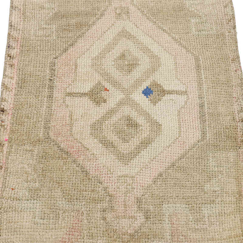 Vintage Turkish Hand-Knotted Rug - 1' 7" x 2' 11" (19" x 35") - K0074881