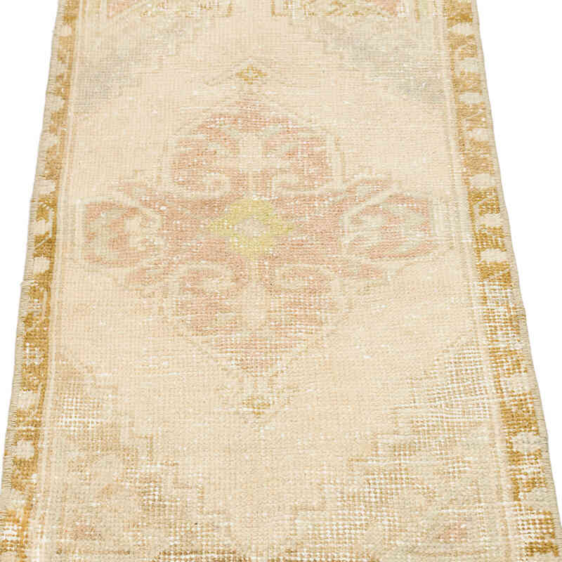 Vintage Turkish Hand-Knotted Rug - 1' 7" x 2' 9" (19" x 33") - K0074895